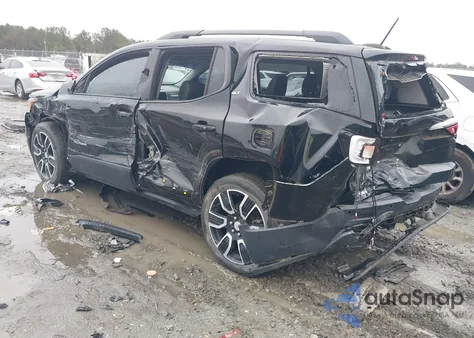 2019 GMC Acadia Slt-1 from USA, damaged, VIN 1GKKNMLS3KZ261415